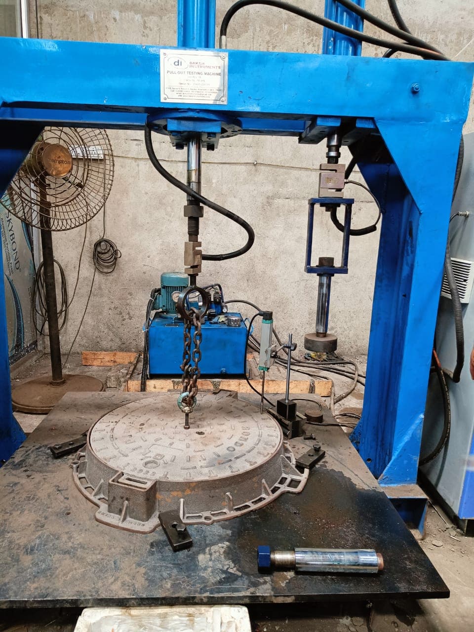 Servo Based Pull-Out Testing Machine